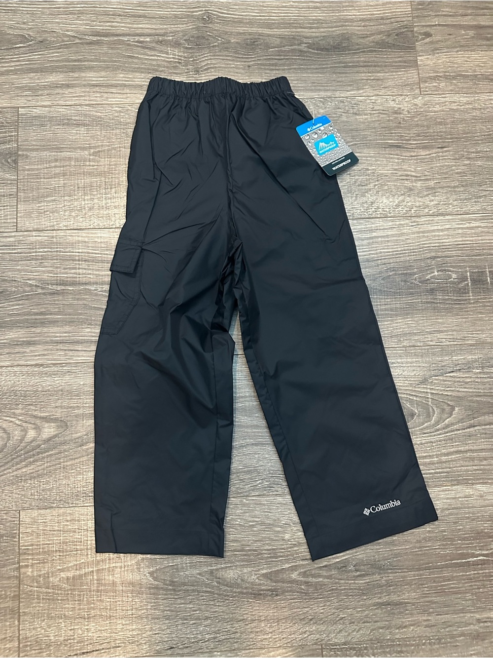 NWT’s Columbia Youth Small (8) Black Waterproof Rain Pants